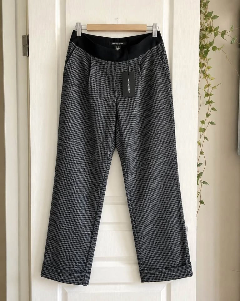 Another Story Women’s Houndstooth Pants – New With Tags - photo 2