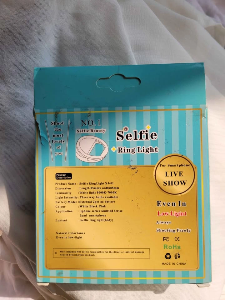 Maybelline Selfie Ring Light XJ-01 - photo 2