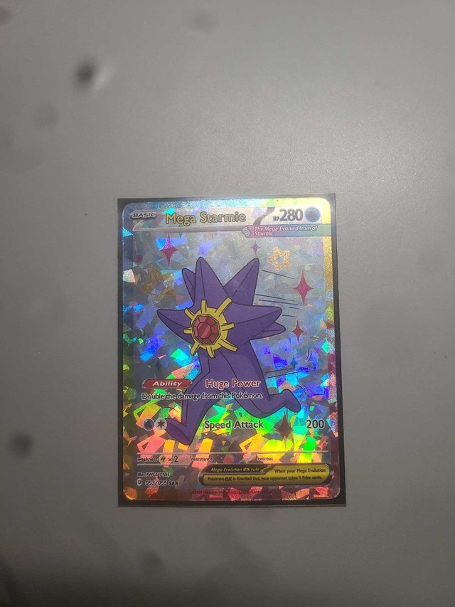 Pokémon Mega Starmie Special Art Rare (SAR) fan art