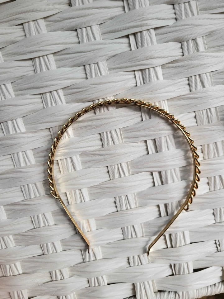 Gold Chain Headband - photo 3