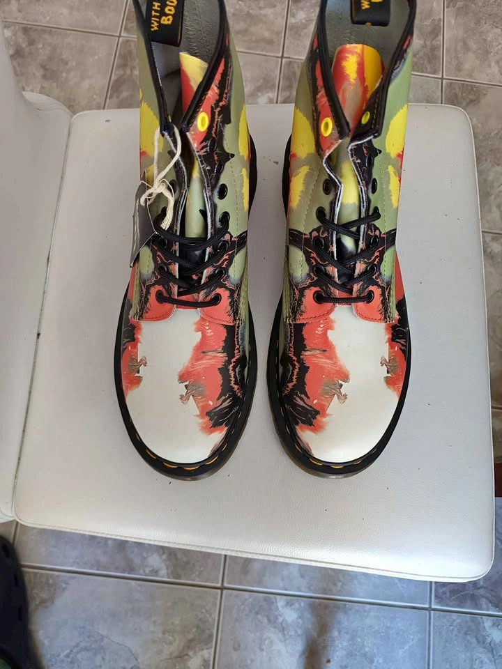 New Doc Martens 1460 Tate Flare Air Wair Boots Size 11