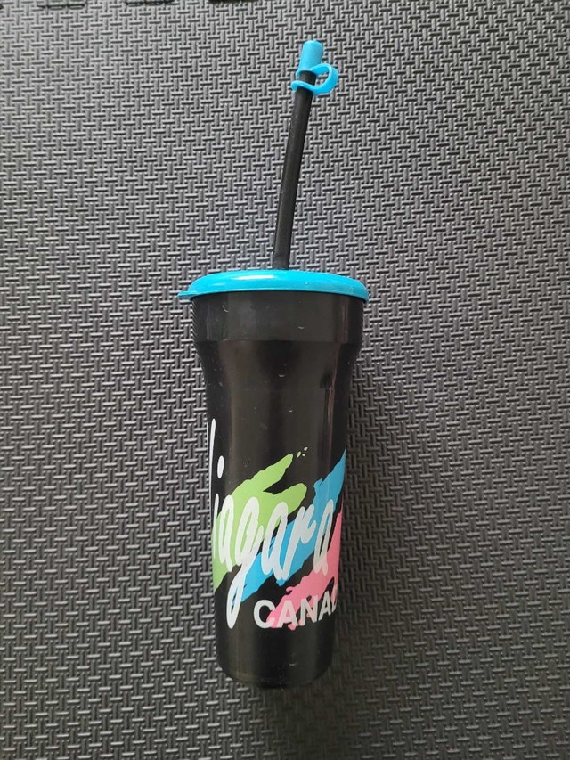 Vintage 1990's Niagara Falls Canada Water Bottle, Unused