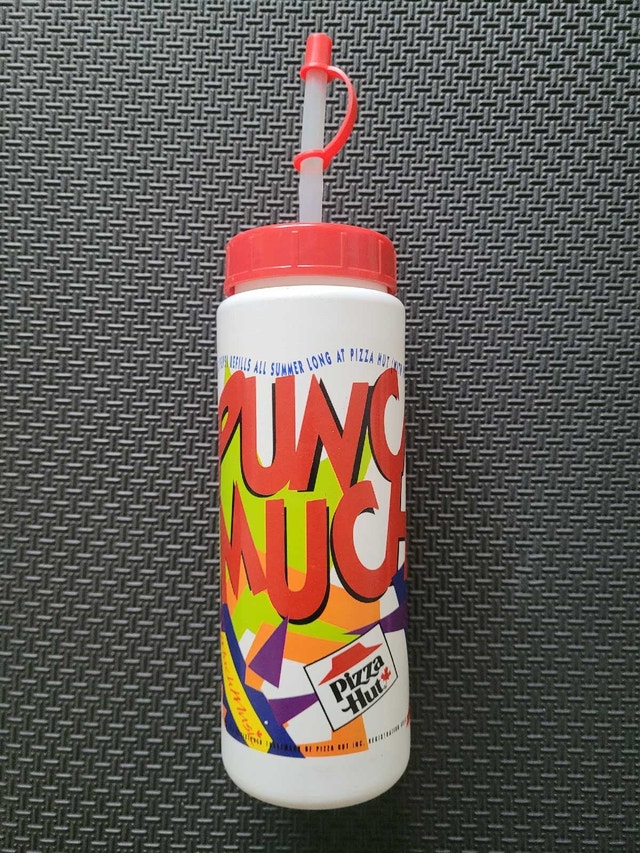 Vintage Much Music, Pizza Hut, & Pepsi Water Bottle, Unused