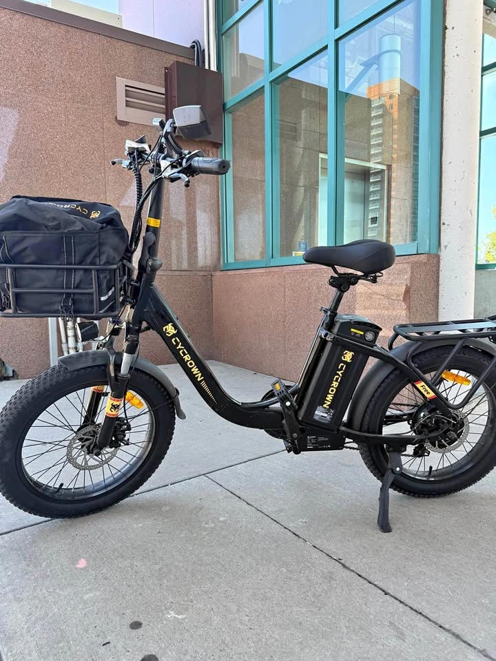 Cycrown Free Step Thru Electric Bike