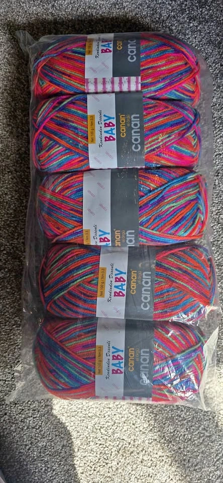 Canan Baby Knitting Yarn - 100G ball premium yarn