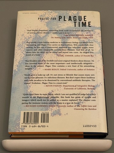 Plague Time by Paul W. Ewald (Hardcover) - photo 2