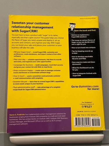 SugarCRM For Dummies by Karen S. Fredricks - photo 2