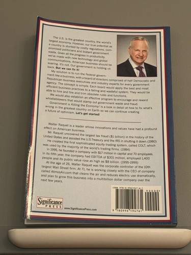 Government Is Killing The Economy by Walter Raquet (Paperback) - photo 2