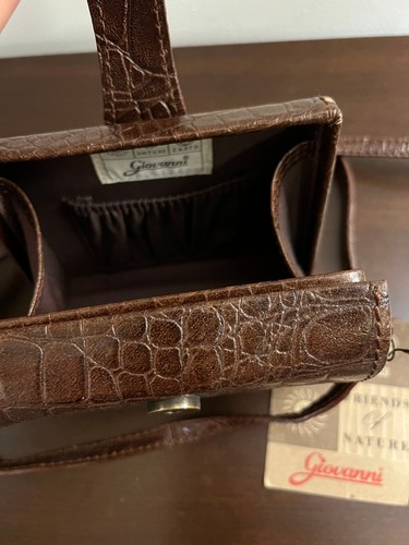 Giovanni Barganza Crossbody Brown Leather Purse - photo 2