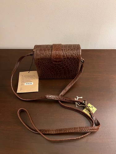 Giovanni Barganza Crossbody Brown Leather Purse - photo 3