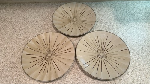 Set Of 3 Pier 1 Sanctuary Stoneware 11-1/2" Dinner Plates