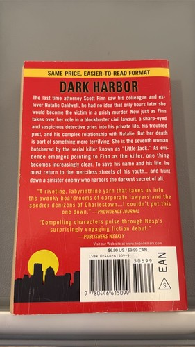 Dark Harbor by David Hosp (Mass market Paperback) - photo 2