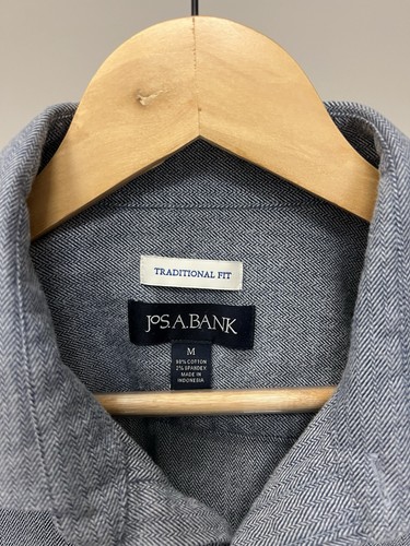 Jos A Bank Long Sleeve Flannel Button Up Shirt Traditional Fit S - photo 4