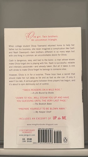 Down To You by M. Leighton (Paperback) - photo 2