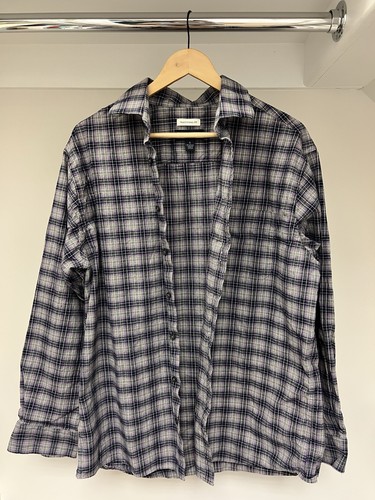 Jos A Bank Long Sleeve Plaid Flannel Button Up Shirt Size L - photo 2