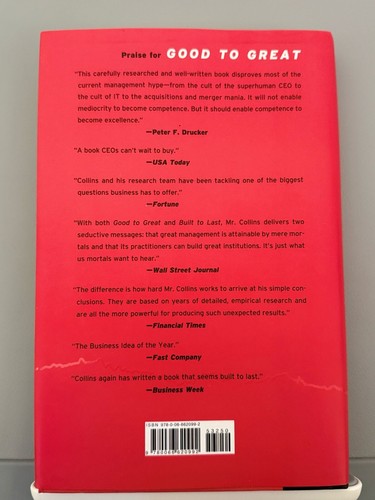 Good To Great by Jim Collins (Hardcover) - photo 2