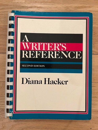 A Writer's Reference, 2nd Edition by Diana Hacker
