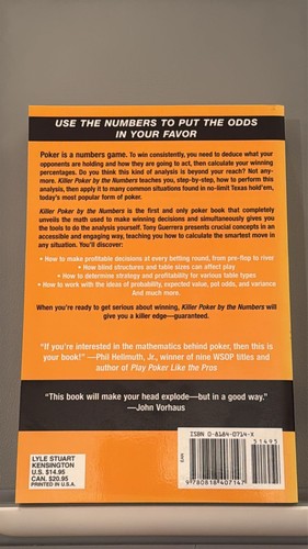 Killer Poker by the Numbers by Tony Guerrera - photo 2