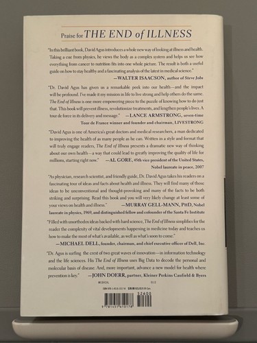 The End of Illness by David B. Agus (Hardcover) - photo 2