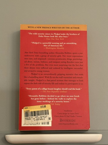 Pledged by Alexandra Robbins (Paperback) - photo 2
