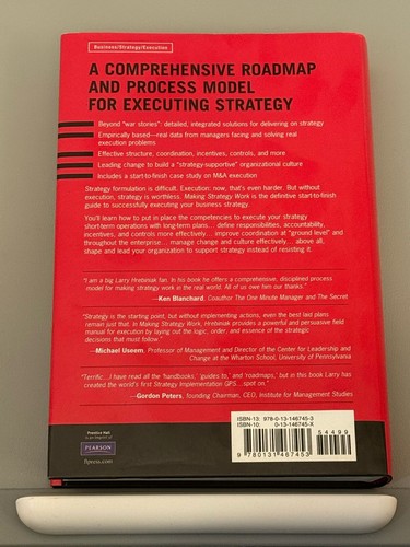 Making Strategy Work by Lawrence G. Hrebiniak (Hardcover) - photo 2