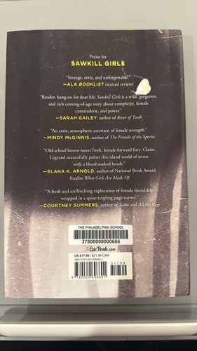 Sawkill Girls by Claire Legrand (Hardcover) - photo 2