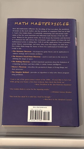 5 Golden Rules by John L. Casti (Hardcover) - photo 2