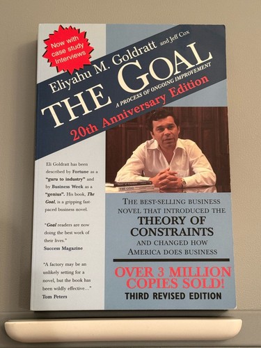 The Goal by Eliyahu M. Goldratt and Jeff Cox (Paperback)