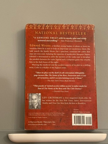 Codex by Lev Grossman (Paperback) - photo 2