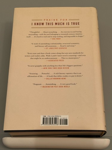 The Hour I First Believed by Wally Lamb (Hardcover) - photo 2