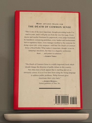 The Death of Common Sense: How Law Is Suffocating America - photo 2