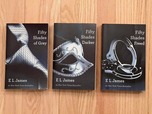 Fifty Shades of Grey Trilogy Set by E L James (Paperback) - photo 2