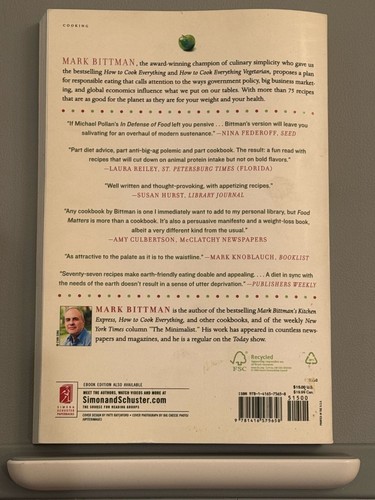 Food Matters: A Guide to Conscious Eating by Mark Bittman - photo 2