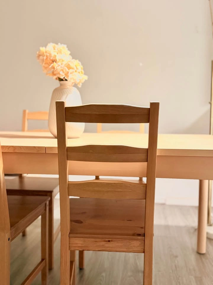 Ikea RONNINGE dinning table + 4 Chairs - photo 4