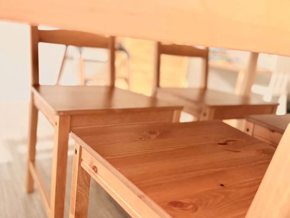 Ikea RONNINGE dinning table + 4 Chairs - photo 5