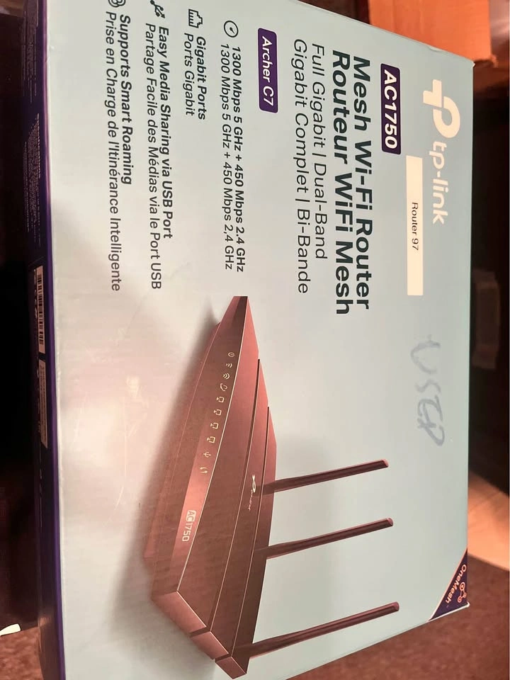 TP-Link Archer C7 AC1750 Mesh Wi-Fi Router