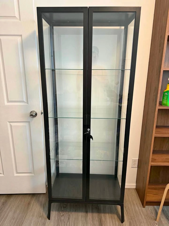 IKEA MILSBO Glass-Door Cabinet