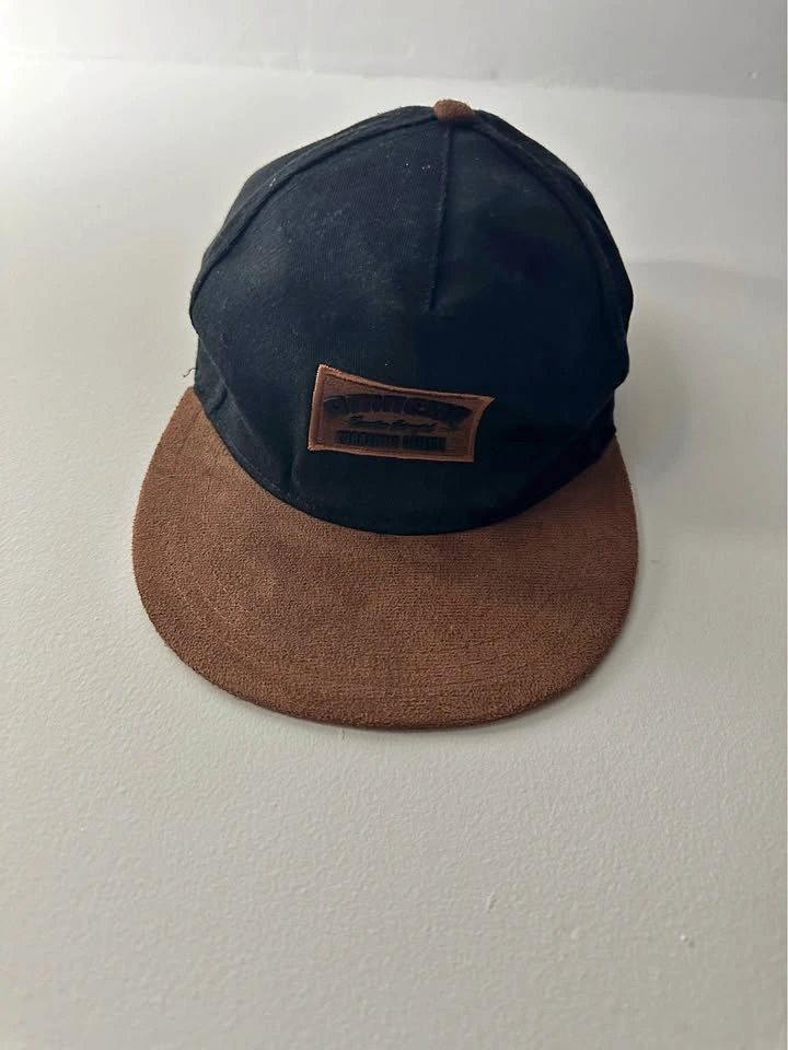Amnesia Black and Brown Snapback Hat