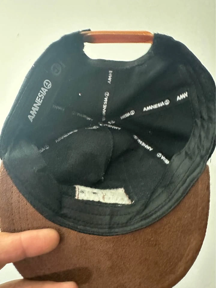 Amnesia Black and Brown Snapback Hat - photo 3