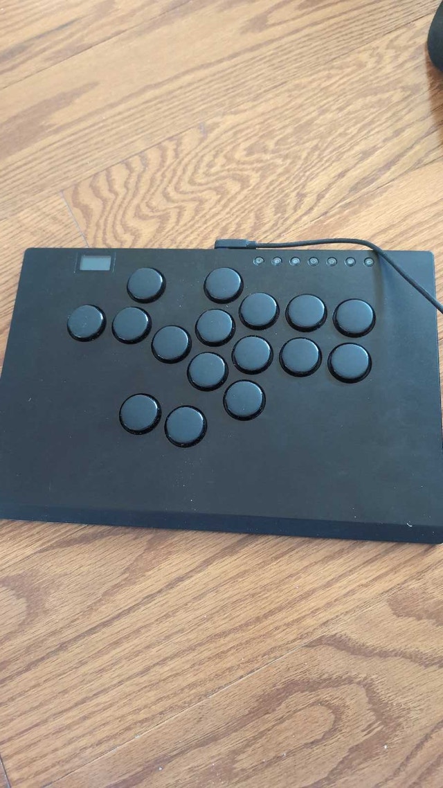 fighting game leverless controller