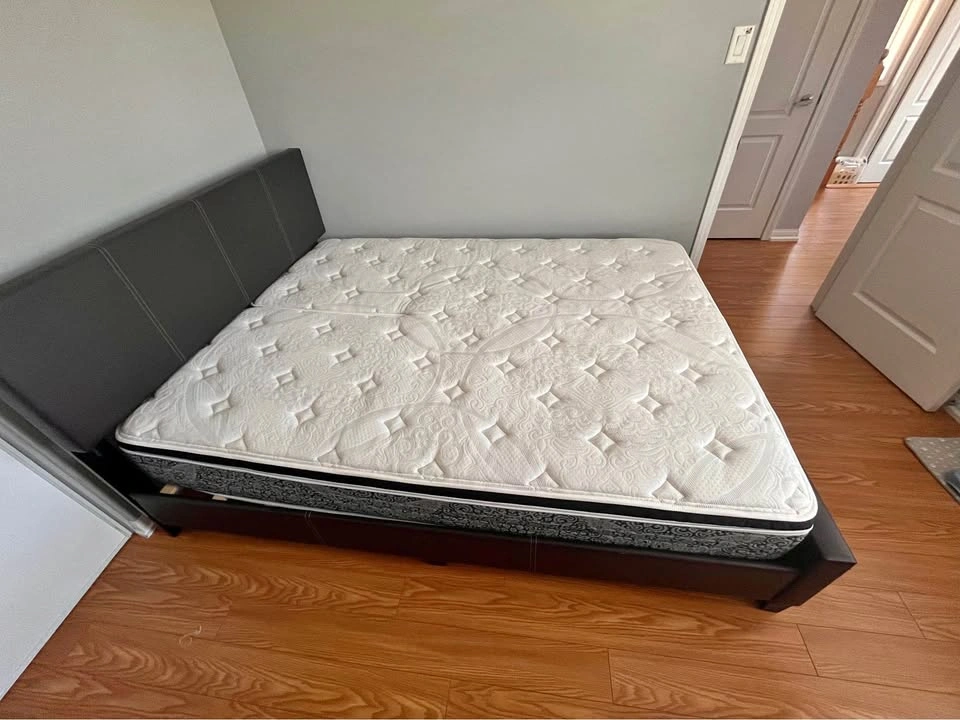 Kingsdown Queen Mattress – Euro Top / Split Head (Made in Canada