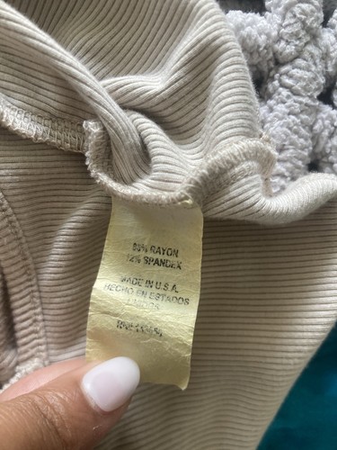 Joah Brown XS/S Strappy Tank Top in Dune Beige Colour - photo 3