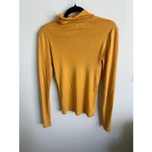 KOTN Yellow Turtleneck Top - photo 3