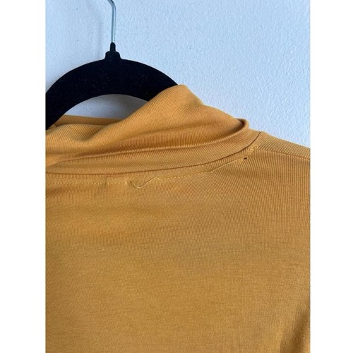 KOTN Yellow Turtleneck Top - photo 4