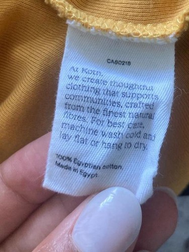 KOTN Yellow Turtleneck Top - photo 5