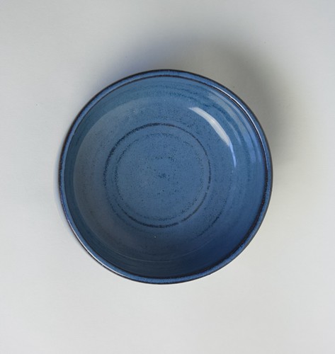 Handade Blue Ceramic Dog Food Bowl | Dog Water Bowl - photo 3