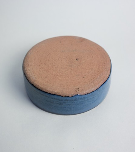 Handade Blue Ceramic Dog Food Bowl | Dog Water Bowl - photo 5