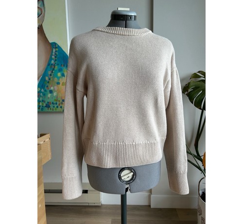 KOTN Women's Crew Knit Sweater in colour Cashmere - photo 2