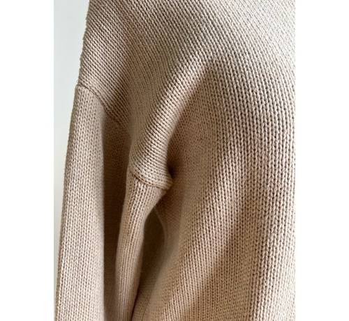 KOTN Women's Crew Knit Sweater in colour Cashmere - photo 4