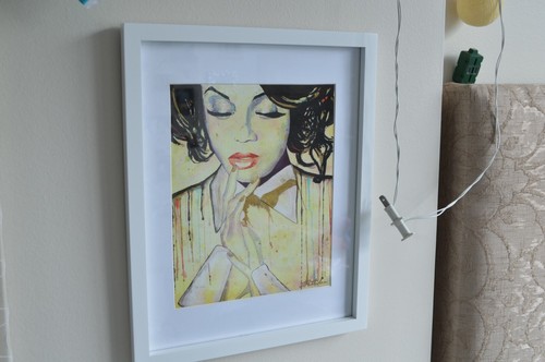 Tyra Banks Watercolour Ink Portrait ART PRINT Original Artwork